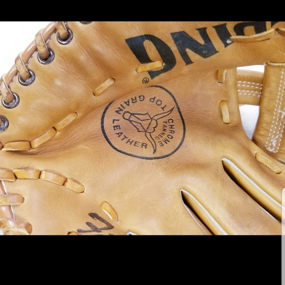 VINTAGE SPALDING LEFT HAND GLOVE /RIGHT HAND THROWER BASEBALL 42-3955 - Picture 4 of 6